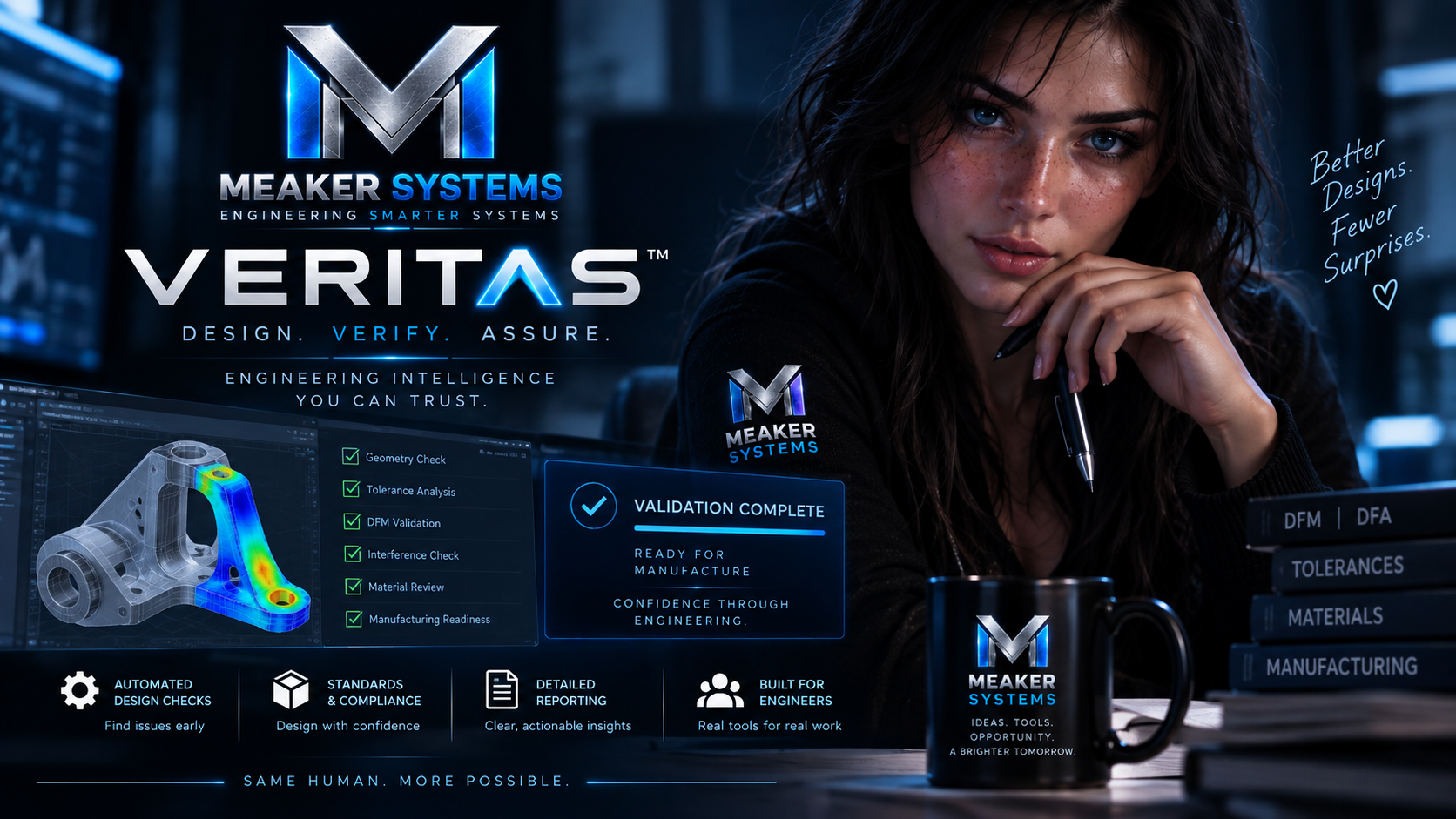 VERITAS engineering design review platform